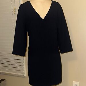 JCrew  Navy  V-Neck Dress